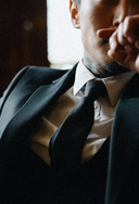 Editorial-style womenswear model image