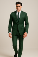 Dark Forest Green – High fashion wedding suit