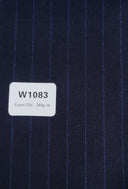 Deep Navy with Subtle Stripe – Quiet power