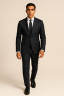 Charcoal Herringbone – Timeless cold-weather