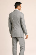Light Gray Glen Plaid – Fashion-forward weddings